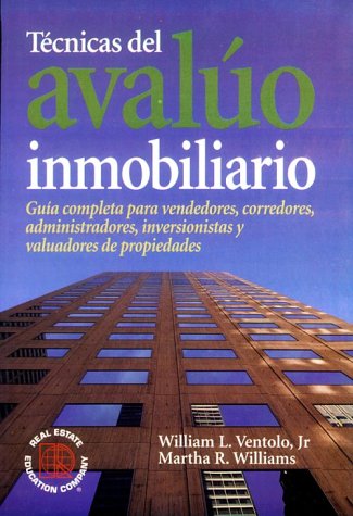 Book cover for Tecnicas del Avaluo Inmobiliario