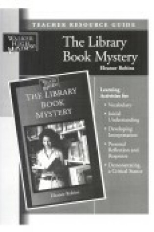 Cover of The Library Book Mystery Teacher Resource Guide