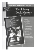 Book cover for The Library Book Mystery Teacher Resource Guide