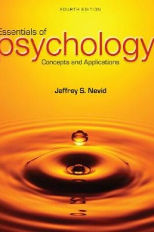 Cover of Essentials of Psychology