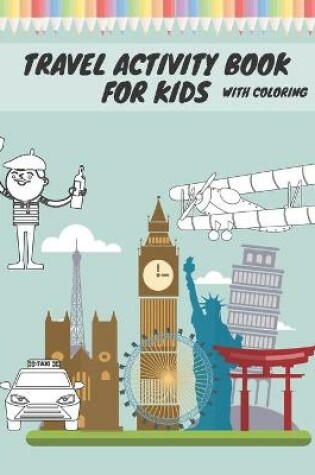 Cover of Travel Activity Book With Coloring