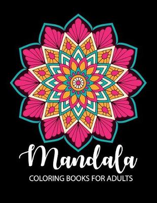 Book cover for Mandala Coloring Books for Adults