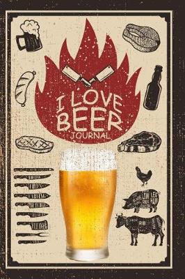 Book cover for I Love Beer Journal