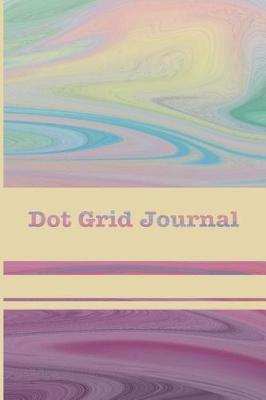 Book cover for Pastel Swirl Dot Grid Journal