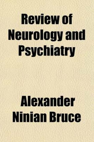 Cover of Review of Neurology and Psychiatry Volume 3