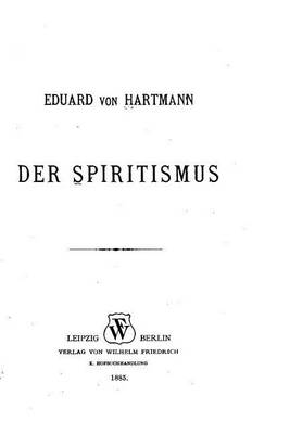 Book cover for Der Spiritismus