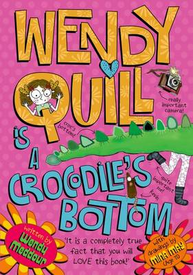 Book cover for Wendy Quill is a Crocodile's Bottom