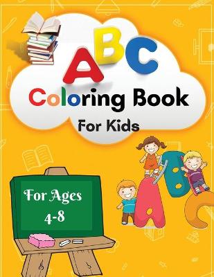 Book cover for ABC Coloring Book For Kids