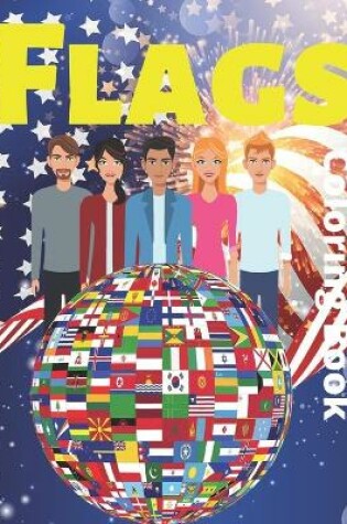 Cover of Flags Coloring Book