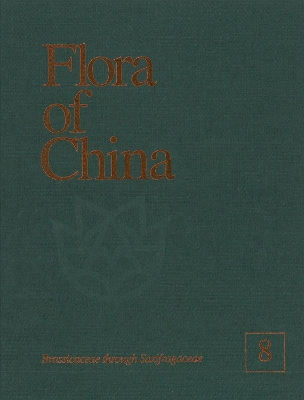 Book cover for Flora of China, Volume 8 – Brassicaceae through Saxifragaceae