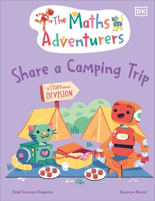 Book cover for The Maths Adventurers Share a Camping Trip
