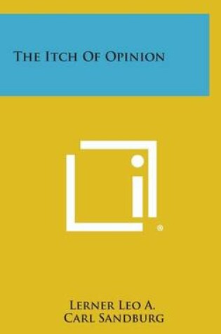 Cover of The Itch of Opinion