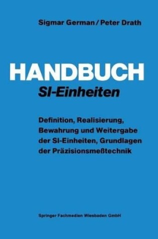 Cover of Handbuch Si-Einheiten