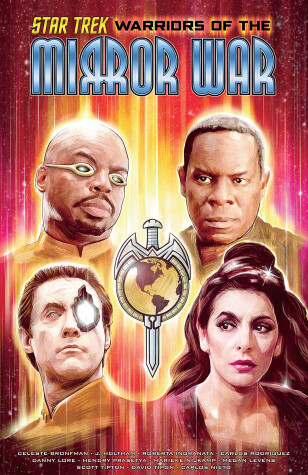 Book cover for Star Trek: Warriors of the Mirror War
