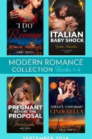 Cover of Modern Romance September 2024 Books 1-4
