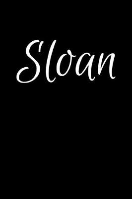 Book cover for Sloan