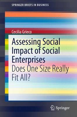 Book cover for Assessing Social Impact of Social Enterprises