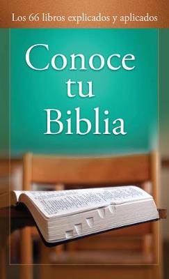 Book cover for Conoce Tu Biblia