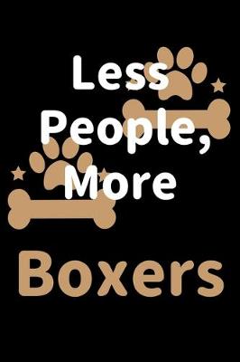 Book cover for Less People, More Boxers