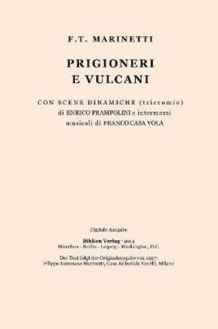 Cover of Prigionieri E Vulcani