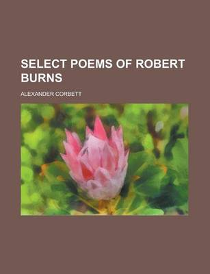 Book cover for Select Poems of Robert Burns