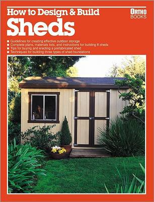 Book cover for How to Design & Build Sheds