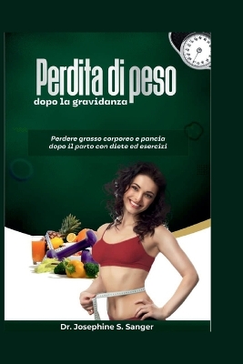 Book cover for Perdita di peso dopo la gravidanza