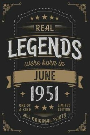 Cover of Real Legends were born in June 1951