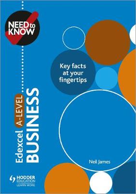 Book cover for Need to Know: Edexcel A-level Business