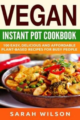 Cover of Vegan Instant Pot Cookbook