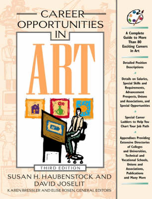 Book cover for Career Opportunities in Art, Third Edition