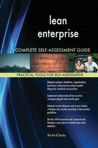 Cover of lean enterprise Complete Self-Assessment Guide