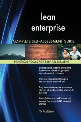 Book cover for lean enterprise Complete Self-Assessment Guide