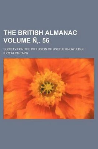 Cover of The British Almanac Volume N . 56