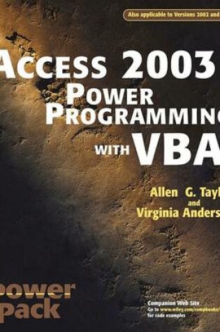 Cover of Access Power Programming with VBA