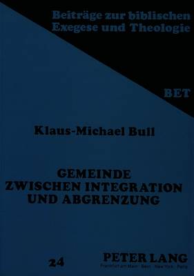 Cover of Gemeinde Zwischen Integration Und Abgrenzung