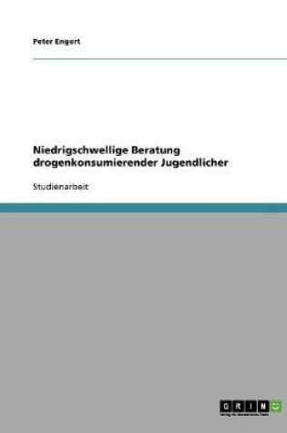 Cover of Niedrigschwellige Beratung drogenkonsumierender Jugendlicher