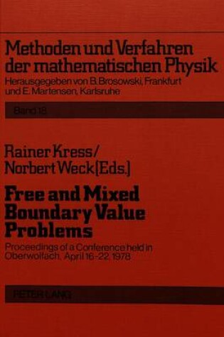 Cover of Free and Mixed Boundary Value Problems