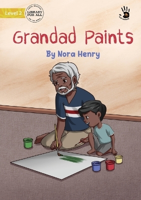 Book cover for Grandad Paints - Our Yarning