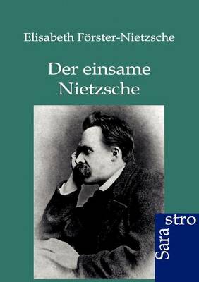 Book cover for Der einsame Nietzsche