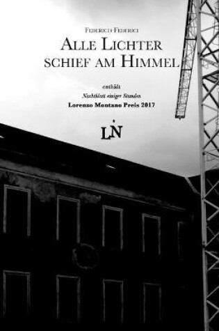 Cover of Alle Lichter schief am Himmel