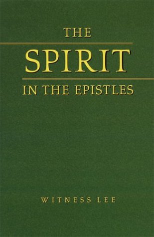 Cover of The Spirit in the Epistles