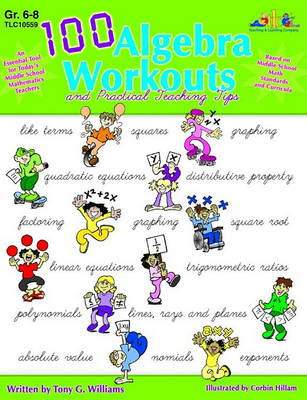 Book cover for 100 Algebra Workouts