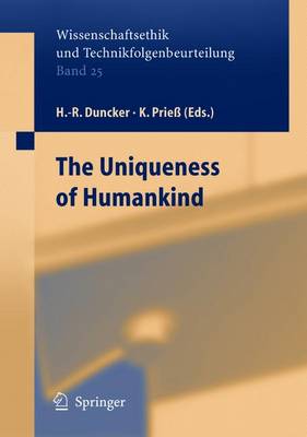 Book cover for On the Uniqueness of Humankind