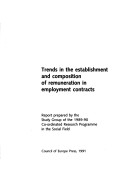 Book cover for Trends in the Establishment and Composition of Remuneration in Employment Contracts