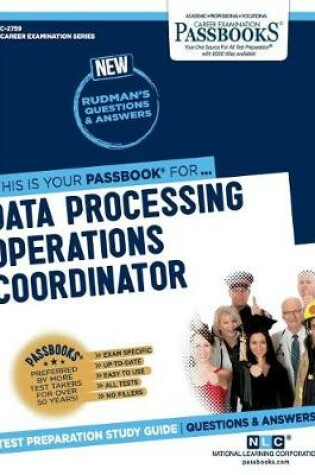 Cover of Data Processing Operations Coordinator (C-2759)