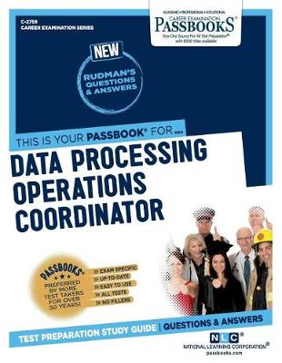 Cover of Data Processing Operations Coordinator (C-2759)