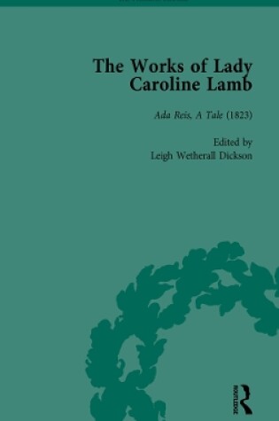Cover of The Works of Lady Caroline Lamb Vol 3