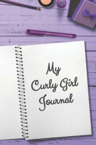 Cover of Curly Girl Journal - rustic design