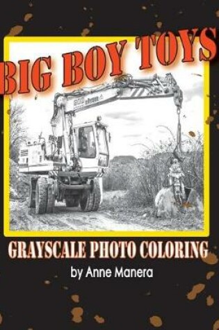 Cover of Big Boys Toys Grayscale Photo Coloring Book
